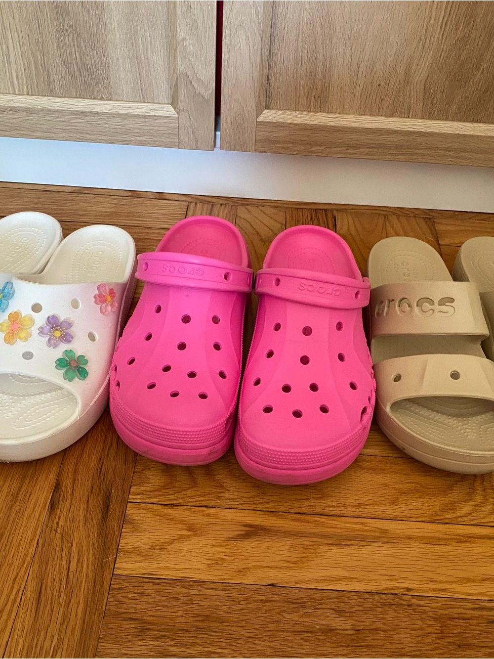 CROCS Women - All three pairs size 9